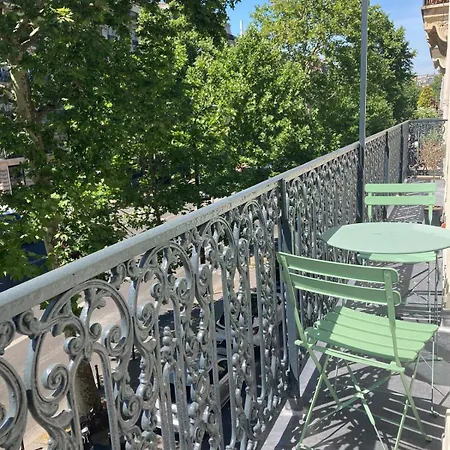 شقة Very Charming Haussmannian With Balcony باريس